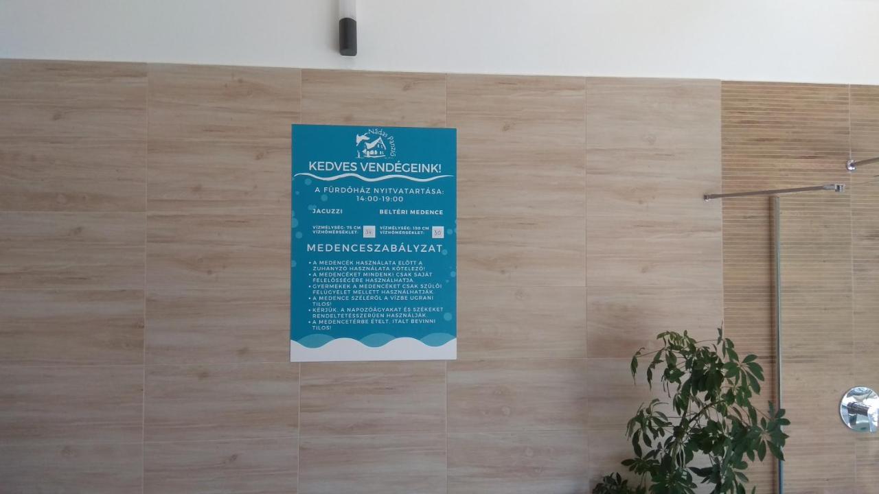 Nadas Pihenopark Tiszafüred Dış mekan fotoğraf
